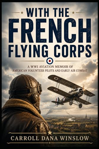 جلد کتاب With the French Flying Corps