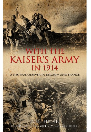 جلد کتاب With the German Armies in the West