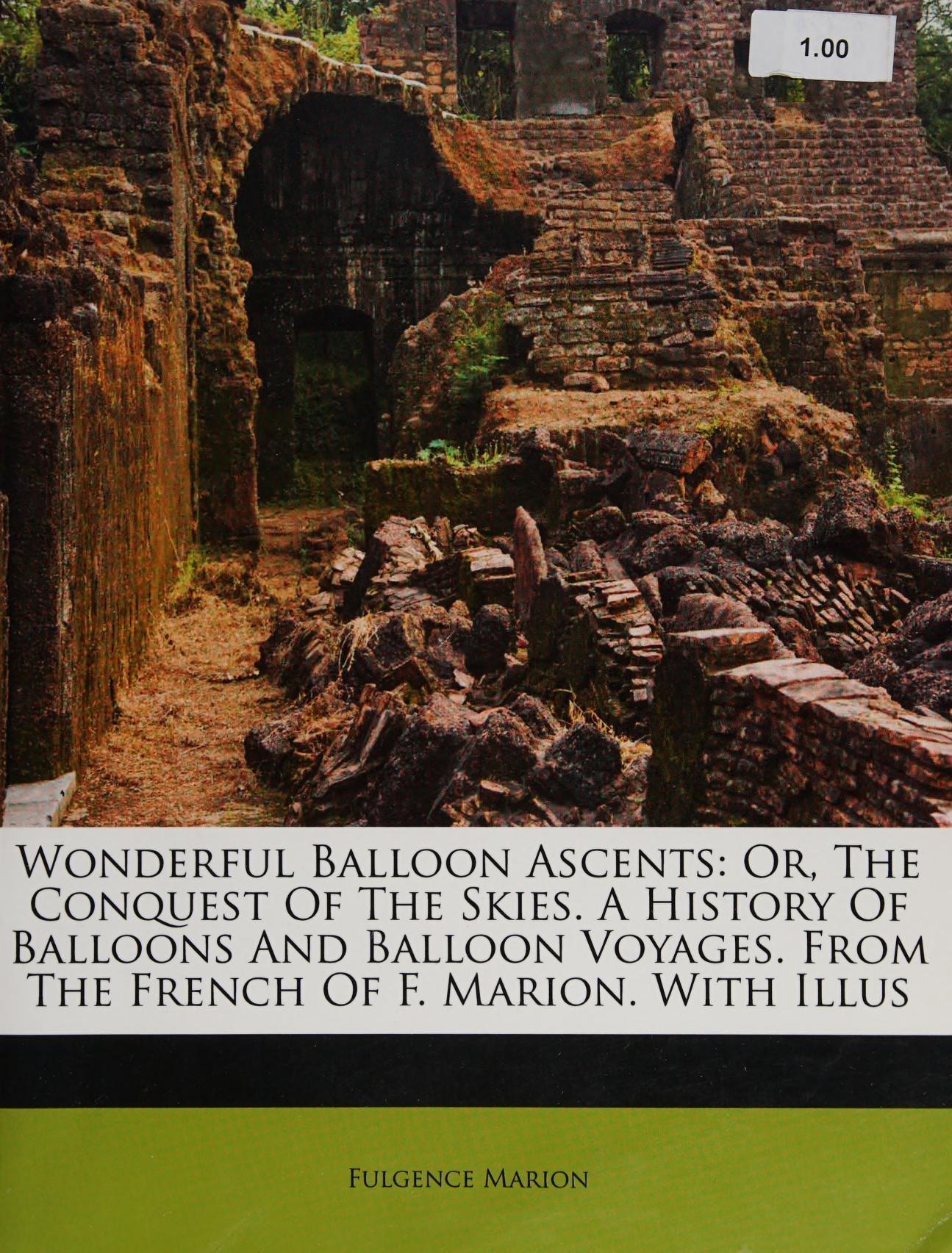 جلد کتاب Wonderful Balloon Ascents