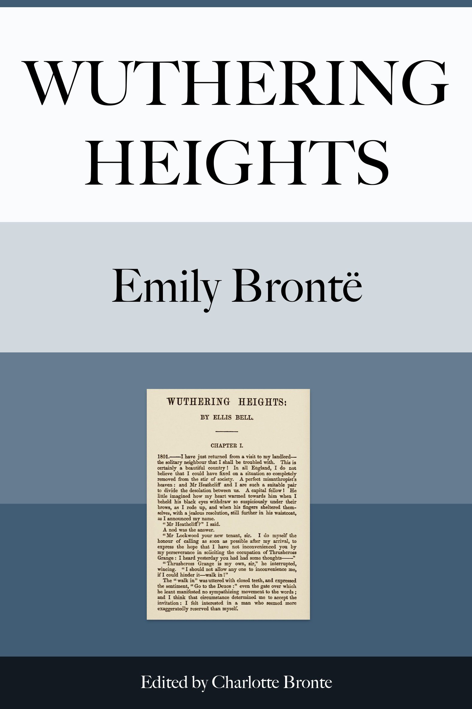 جلد کتاب Wuthering Heights