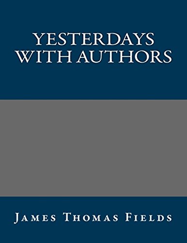 جلد کتاب Yesterdays with Authors