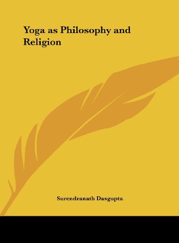 جلد کتاب Yoga as Philosophy and Religion