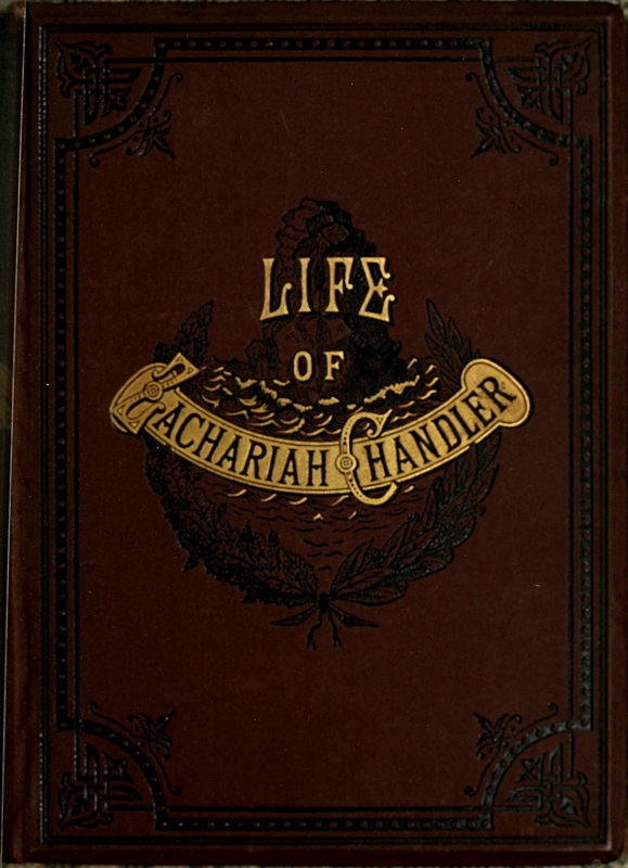 جلد کتاب Zachariah Chandler