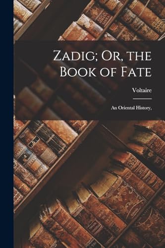 جلد کتاب Zadig; Or, The Book of Fate