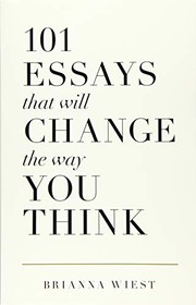 جلد کتاب 101 Essays That Will Change The Way You Think