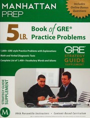 جلد کتاب 5 lb Book Of Gre Practice Problems