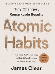 جلد کتاب Atomic Habits