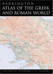 جلد کتاب Barrington Atlas of the Greek and Roman World