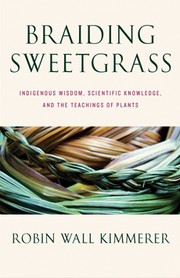 جلد کتاب Braiding Sweetgrass