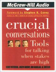 جلد کتاب Crucial Conversations
