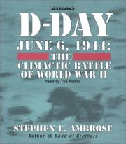 جلد کتاب D-Day, June 6, 1944