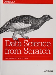 جلد کتاب Data science from scratch