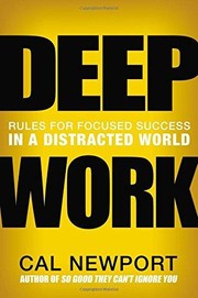 جلد کتاب Deep Work