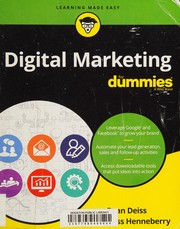 جلد کتاب Digital marketing for dummies