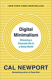 جلد کتاب Digital Minimalism