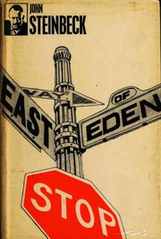 جلد کتاب East of Eden