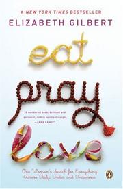 جلد کتاب Eat, Pray, Love