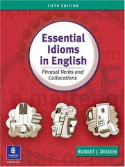 جلد کتاب Essential idioms in English