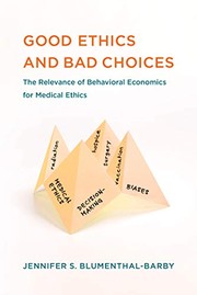 جلد کتاب Good Ethics and Bad Choices