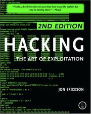 جلد کتاب Hacking