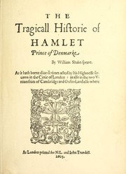 جلد کتاب Hamlet