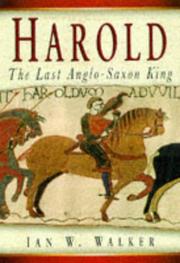جلد کتاب Harold the Last Anglo Saxon King