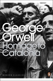جلد کتاب Homage to Catalonia