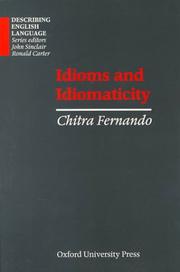 جلد کتاب Idioms and Idiomaticity