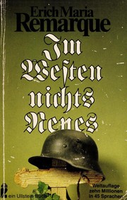 جلد کتاب Im Westen nichts Neues