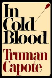 جلد کتاب In Cold Blood