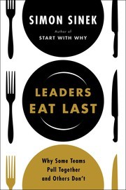 جلد کتاب Leaders Eat Last