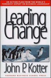 جلد کتاب Leading Change