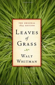 جلد کتاب Leaves of Grass