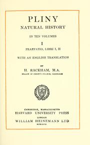 جلد کتاب Naturalis historia