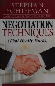 جلد کتاب Negotiation techniques (that really work!)