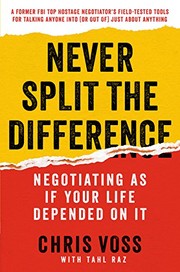 جلد کتاب Never Split the Difference