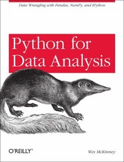 جلد کتاب Python For Data Analysis