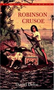 جلد کتاب Robinson Crusoe