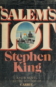 جلد کتاب 'Salem’s Lot