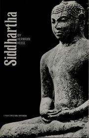 جلد کتاب Siddhartha