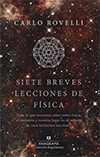 جلد کتاب Siete breves lecciones de física
