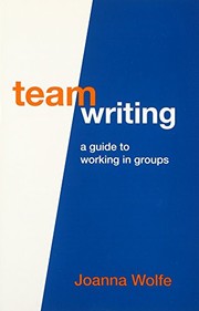 جلد کتاب Team writing