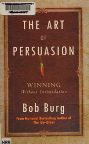 جلد کتاب The art of persuasion
