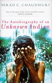 جلد کتاب The autobiography of an unknown Indian