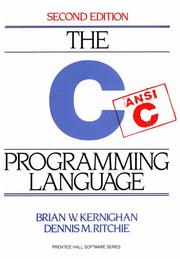 جلد کتاب The C Programming Language