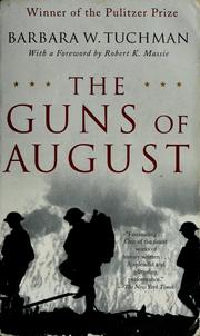 جلد کتاب The Guns of August