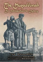جلد کتاب The Muqaddimah, an introduction to history