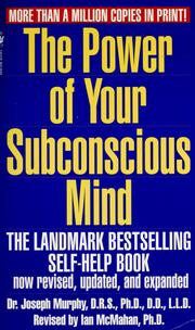 جلد کتاب The Power of Your Subconscious Mind