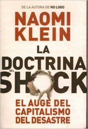 جلد کتاب The Shock Doctrine