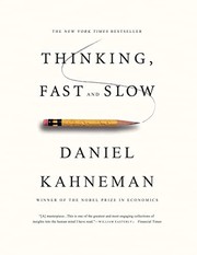 جلد کتاب Thinking, fast and slow